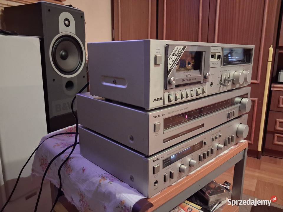 Piękny zestaw Technics Vintage lata 80 Mielec