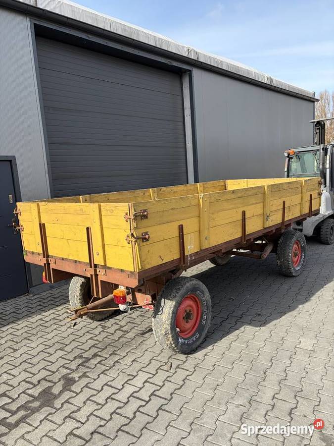 Przyczepa rolnicza burtowe Świebodzin