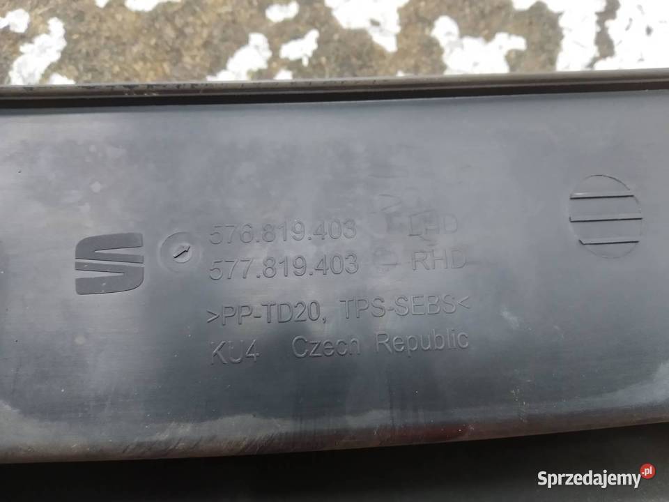 PODSZYBIE PLASTIKOWE EU 567819403 577819403 Rok produkcji 2018 Motoryzacja sprzedam