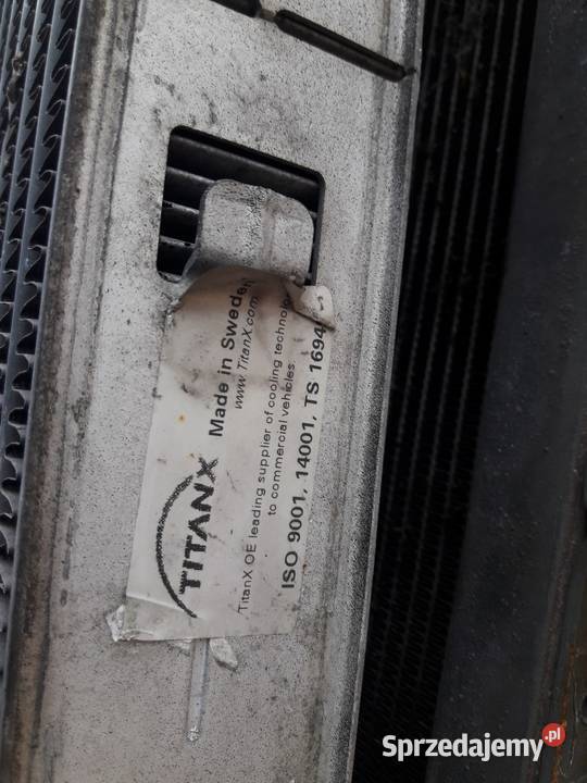 VOLVO FH13 EURO 5 E5 CHŁODNICA POWIETRZA ciężarowe Układ chłodzenia lubuskie Bieleń