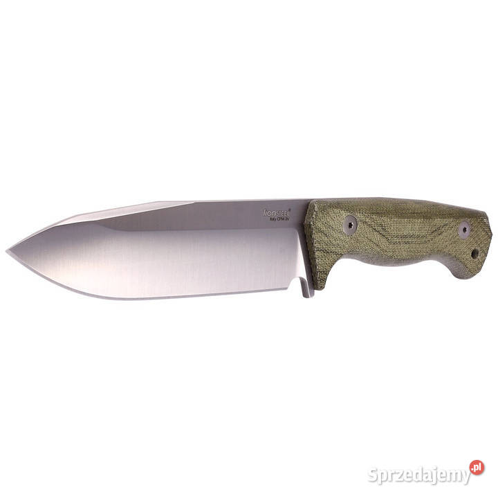 Nóż LionSteel Green Canvas Micarta Satin CPM 3V mazowieckie Warszawa