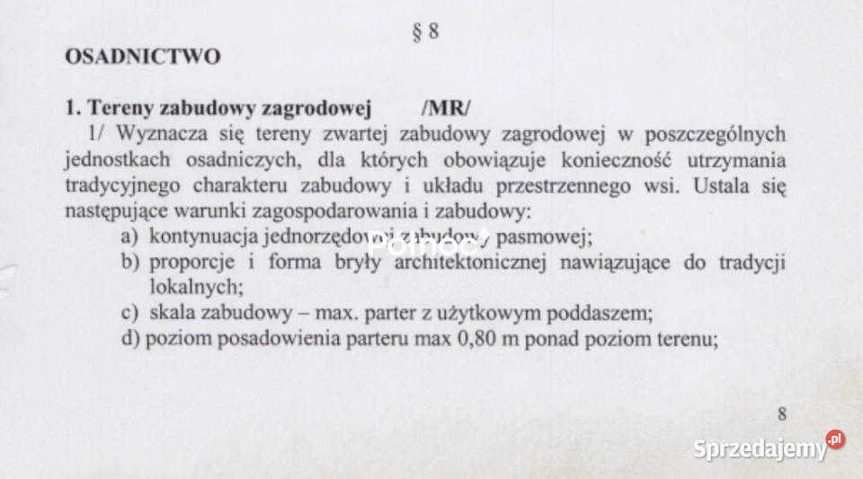 Tania działka pod zabudowę Michałki gm Rokitno