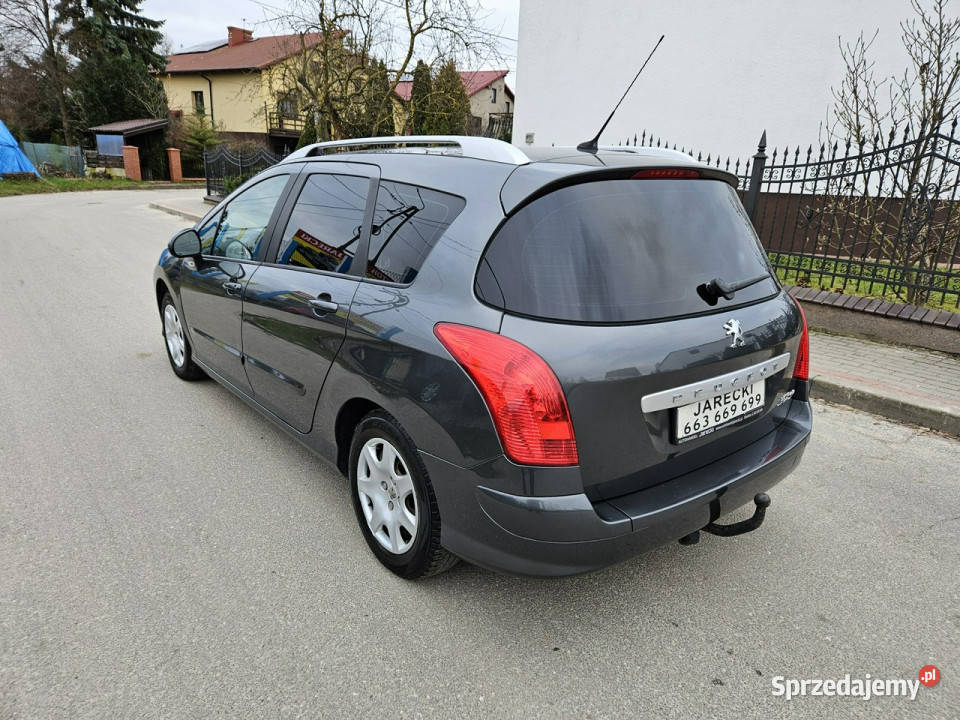 Peugeot 308 SW Opłacony Zdrowy Zadbany wspomaganie kierownicy Kisielice