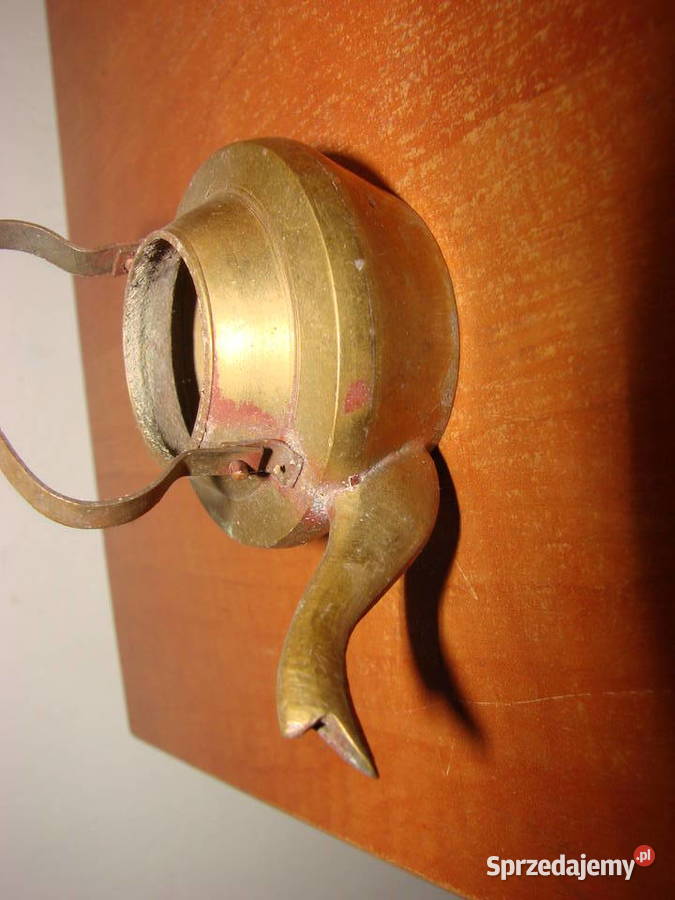 mały mosiężny czajniczek Pozostałe Pruszcz Gdański