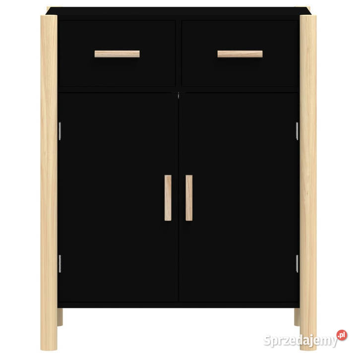Szafka czarna 62x38x75 materiał drewnopochodny Warszawa