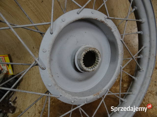 koło tył 19 Simson AWO T rozwinięta felga org Żary