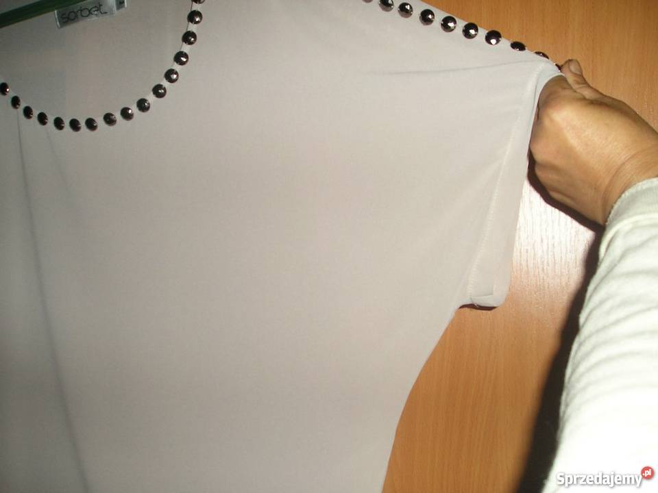 Nowa bluzka mgiełka dłuższy tył 40 38 42 sorbet Słupsk sprzedam