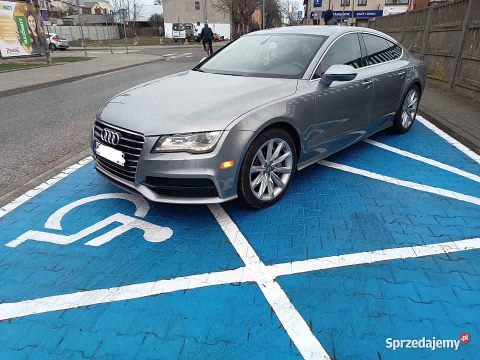 Audi A7 30TFSI V6 310 2013RSKÓRALEDXENONQUATTRO kupiony w Polsce Żyrardów
