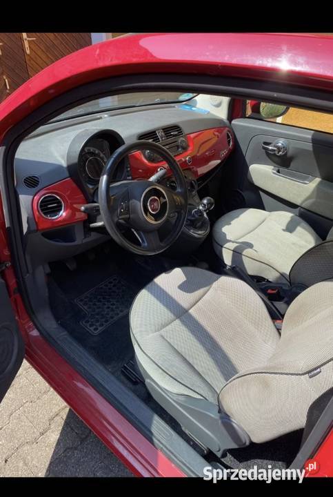 Fiat 500 benzyna śląskie Rycerka Górna