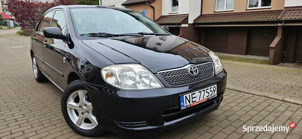 Toyota Corolla E 12 2004r 14 VVTI benzgaz 95KM Elbląg