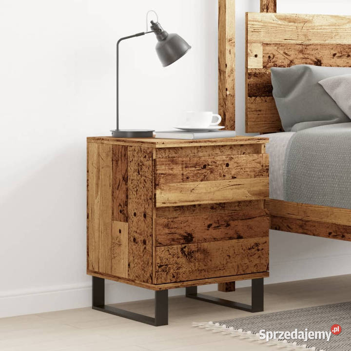 Szafka nocna stare drewno 40x35x50 materiał Warszawa