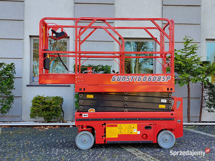 Podest roboczy nożycowy Gnstig 0608SP Genie JLG Kęty