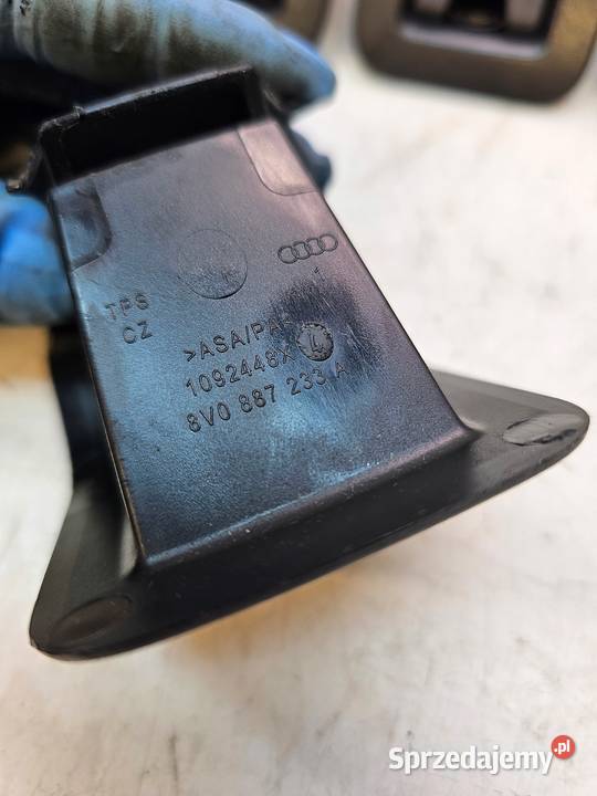 MOCOWANIE ISOFIX AUDI A3 8V 8V0887233A KOMPLET osobowe śląskie Przystajń