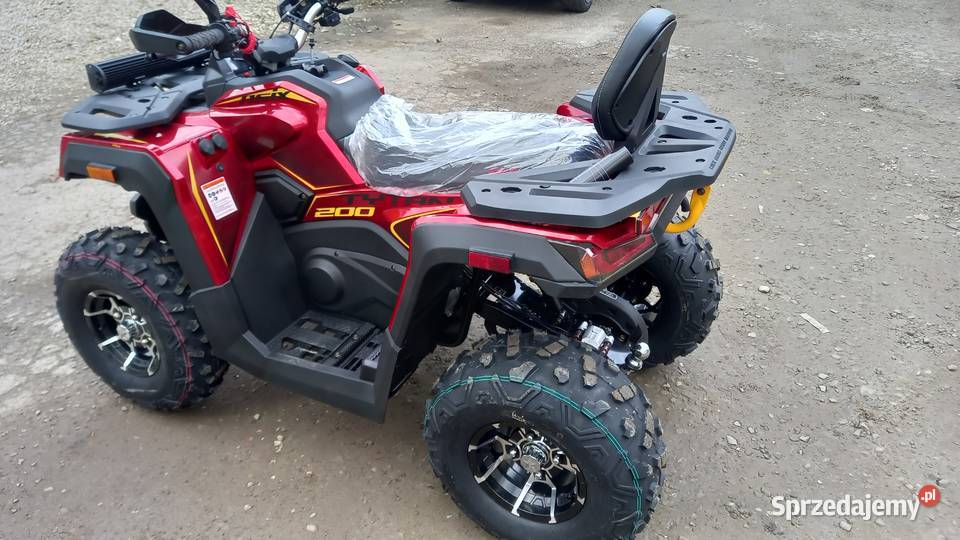 Quad asix TYTAN 200 atv bordowy