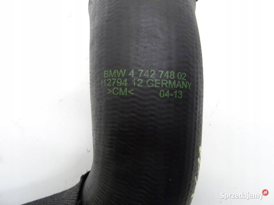 RURA PRZEWÓD WĄŻ INTERCOOLERA BMW F20 F21 F30 osobowe