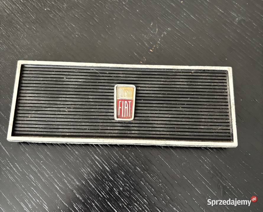 Fiat 125 p tabliczka Fiat Lublin