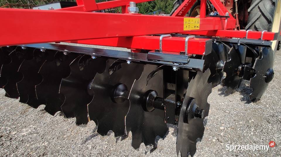 Brona talerzowa 16 2x7 OMEGA z wyjściem na wał Lębork