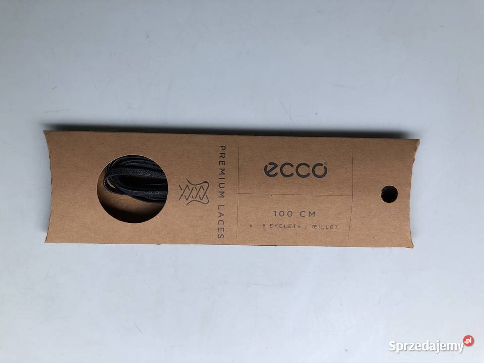 Sznurówki ECCO PREMIUM LACES Czarne 3mm 100 NOWE małopolskie sprzedam