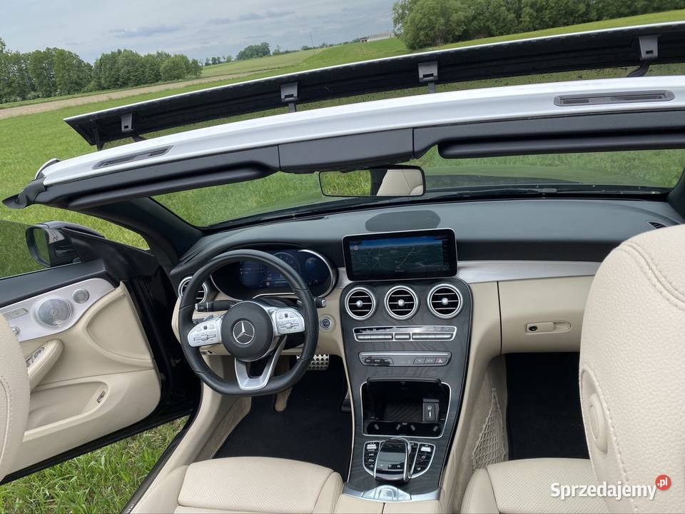 Mercedes C 400 Cabrio Zamiana na większy elektrochrom. lusterko wst. Siemiatycze