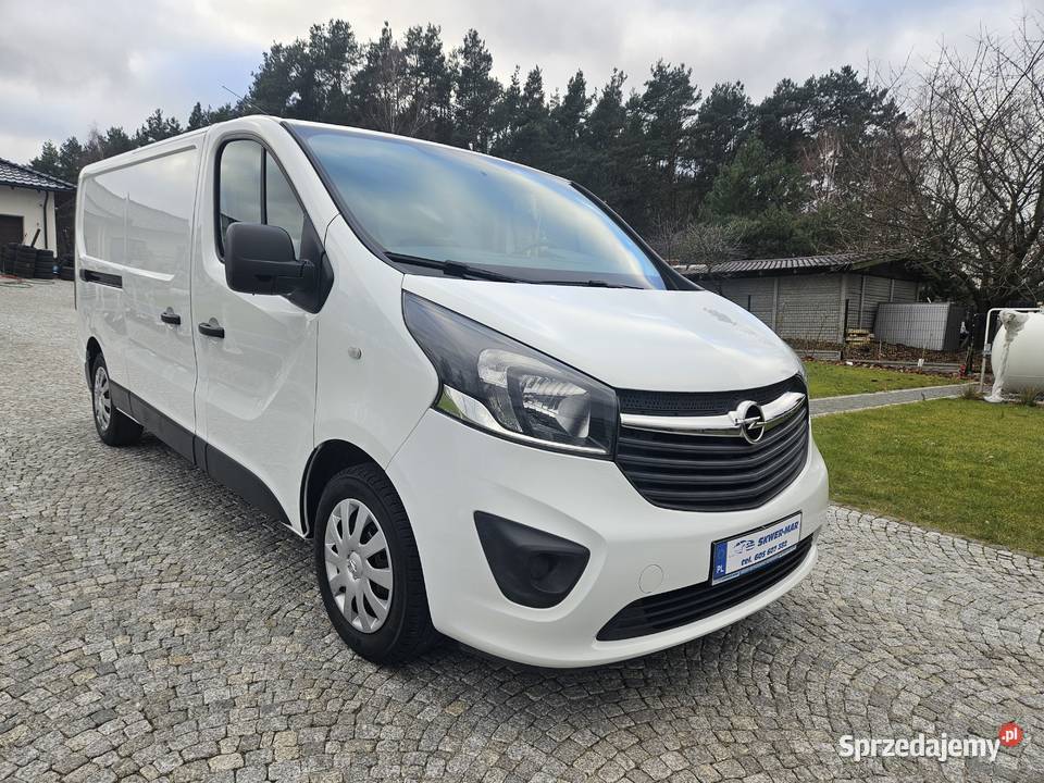 OPEL VIVARO LONG SalonPL 1WŁ 2017r 16CDTI 1280kg Sieradz