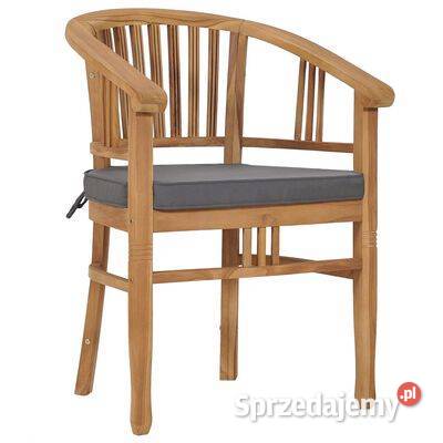 vidaXL Krzesła ogrodowe z poduszkami 2 lite Warszawa