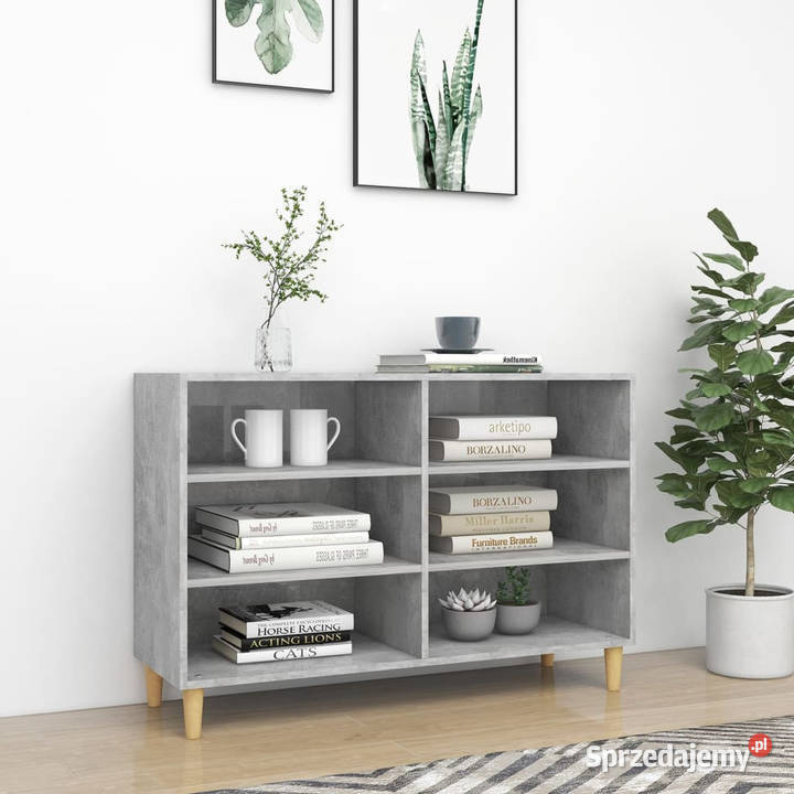 Szafka szarość betonu 1035x35x70 materiał Warszawa