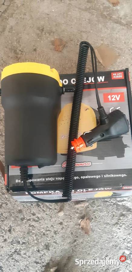 POMPKA ELEKTRYCZNA DO OLEJU POMPA 12V 60W Koronowo