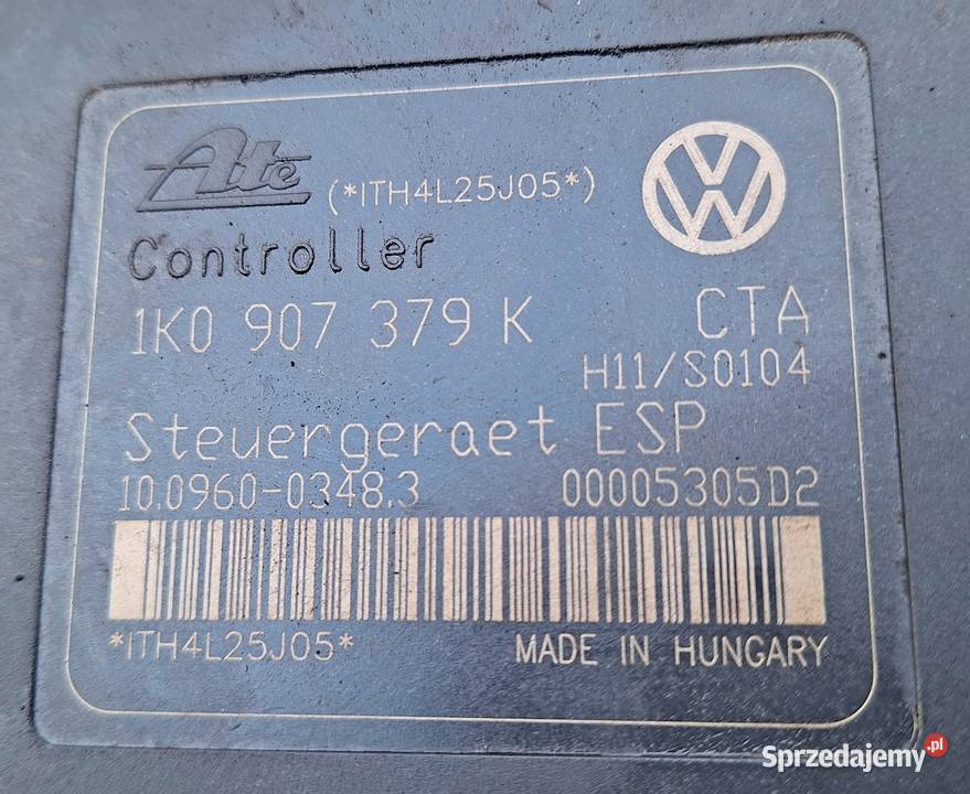 AUDI SEAT SKODA VW POMPA ABS HAMULCOWA Pompy hamulcowe Radom