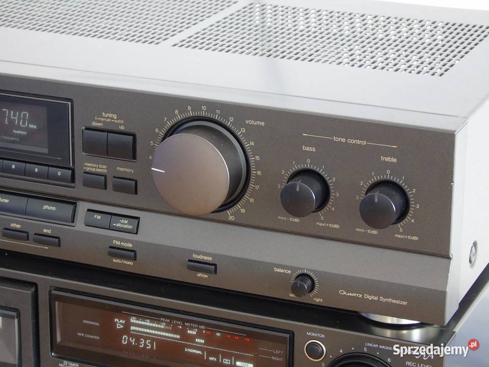 Wzmacniacz z radiem Technics SAGX 100 sprawny Jasło sprzedam