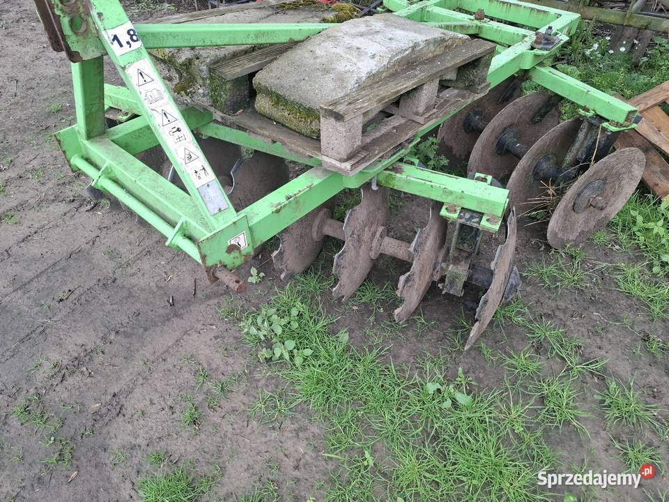brona talerzowa 18m bomet nieuszkodzony Pozostałe Słomniki