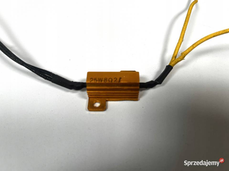 Opornik Rezystor 25W 8 Ohm do kierunkowskazów wielkopolskie Łobżenica