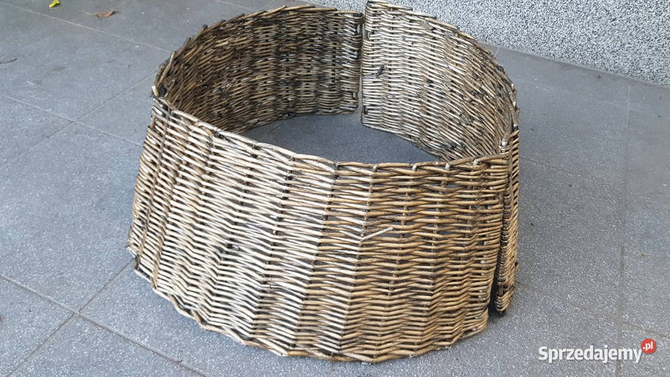 Naturalna osłonka na doniczke choinki Dekoracje i ozdoby Myszków