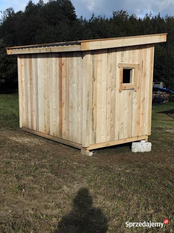 Domek narzędziowy drewutnia