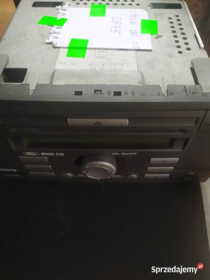 Sprzedam radio samochodowe do Ford Fiesta mk6 manualna Gorzyczany