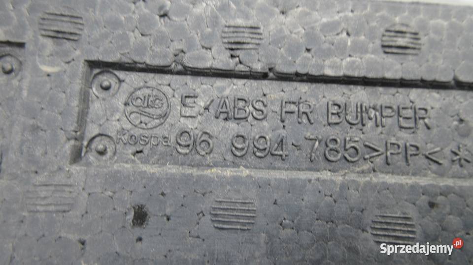 CHEVROLET CRUZE ABSORBER ZDERZAKA PRZÓD śląskie Ruda Śląska sprzedam