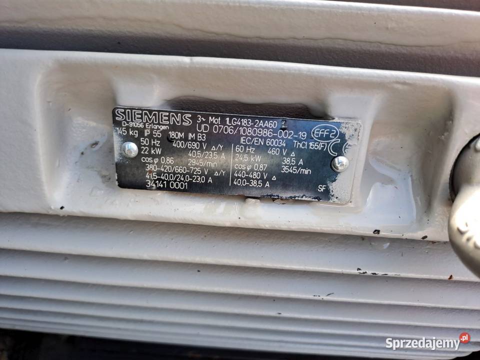 Kompresor doprężacz booster AIRPOL ADP 22 kW 40 Stary Sącz