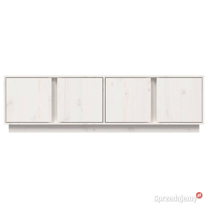 Szafka pod telewizor biała 140x40x40 lite drewno Warszawa