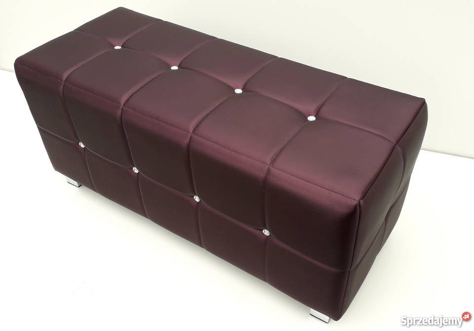 PUFA SKRZYNIA ŁAWKA KOSTKA SWAROVSKI Poznań