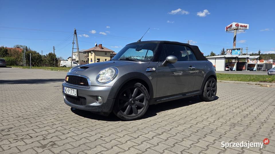 Mini Cooper S 16 TURBO Cabrio 2009r centralny zamek Zaborów sprzedam