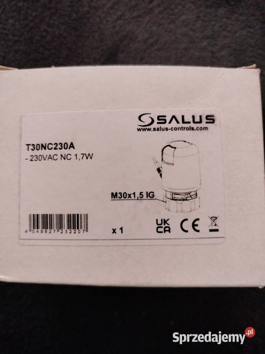 Siłownik termo elektryczny T30NC 230A Salus Samsonów