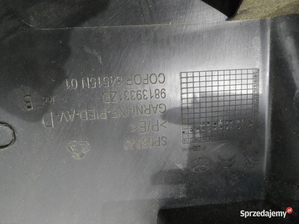 OSŁONA PROGU PRAWY LEWY KOMPLET MASKOWNICA osobowe