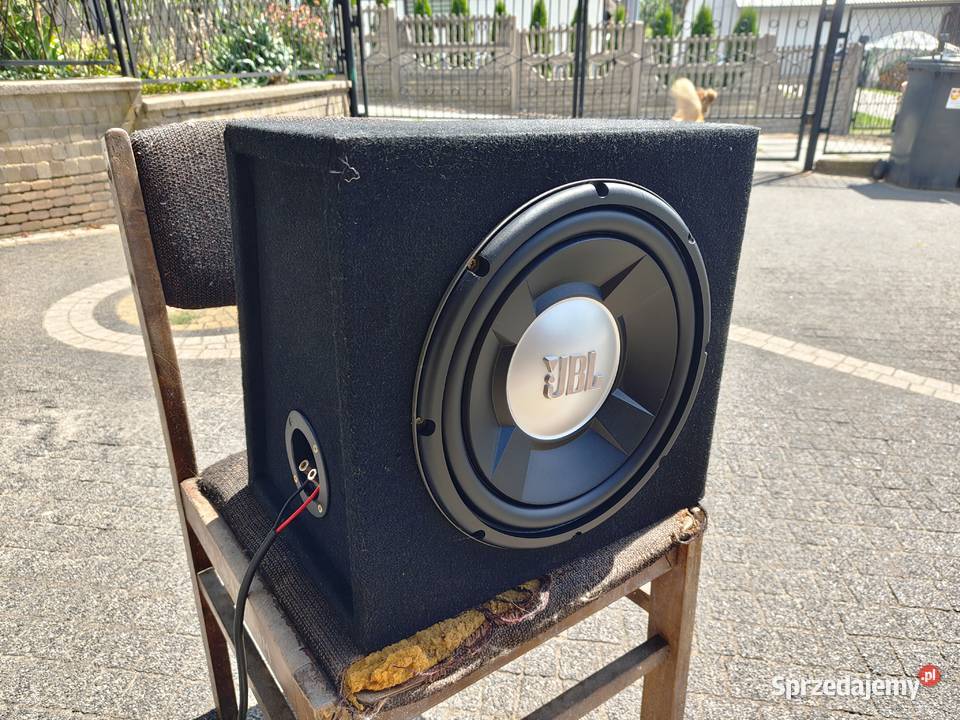 Skrzynia basowa bassowa subwoofer nowy głośnik