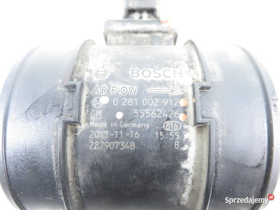 PRZEPŁYWOMIERZ CHEVROLET CRUZE 20 Dsl 0281002912 małopolskie