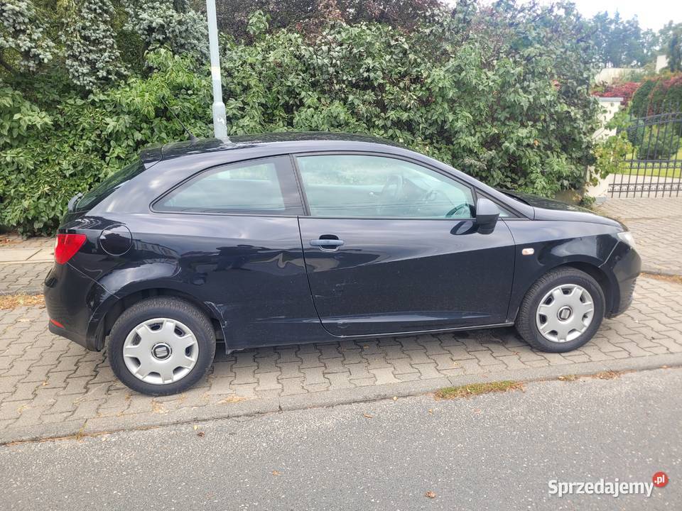 Seat Ibiza czarny wielkopolskie Poznań sprzedam