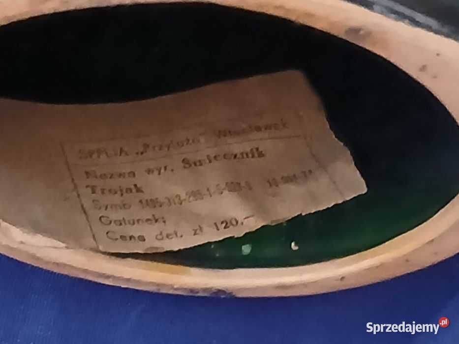 Stary świecznik ceramika Włocławek Sppila Trojak sprzedam