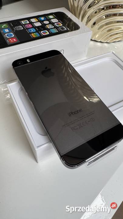 IPHONE 5S 16 GB SpaceGray Krajowy NOWY KOMPLET Ruda Śląska