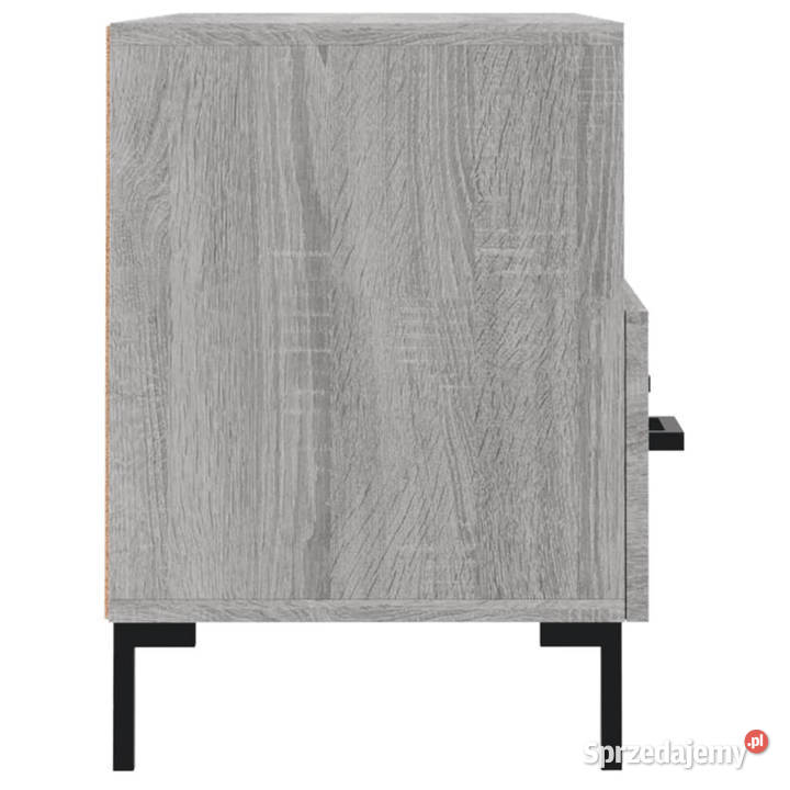 Szafka pod telewizor szary dąb sonoma 80x36x50
