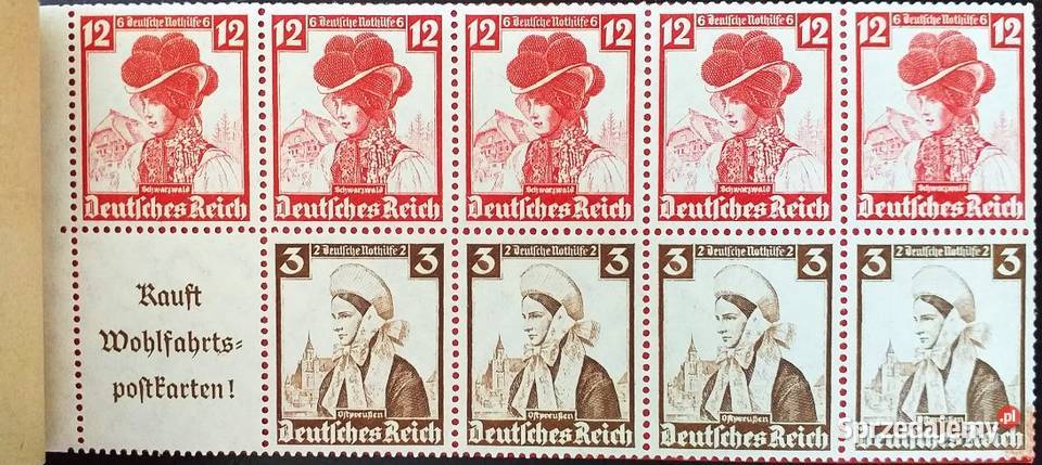 NIEMCY 1935zeszycik MNH wysyłka Człuchów