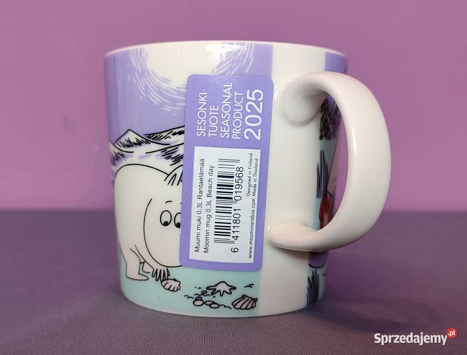 Muminki KUBEK Moomin Arabia Finland LATO 2025 Jasień sprzedam