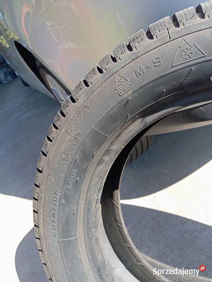 Opony zimowe 20555 R16 8mm bieżnik Staszów